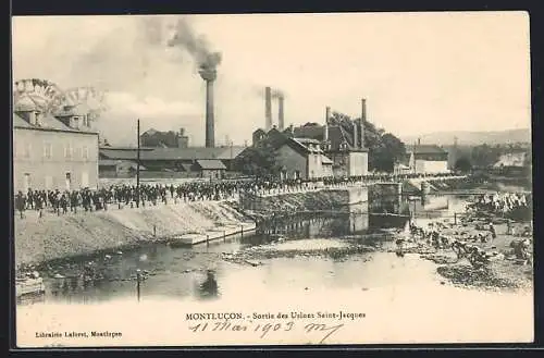 AK Montlucon, Sortie des Usines Saint-Jacques