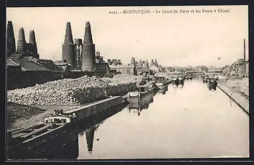 AK Montlucon, Le Canal du Berry et les Fours a Chaux