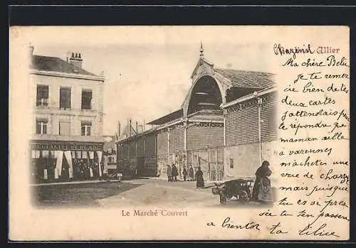 AK Moulins /Allier, Le Marché Couvert