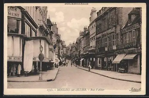 AK Moulin-sur-Allier, Rue d`Allier