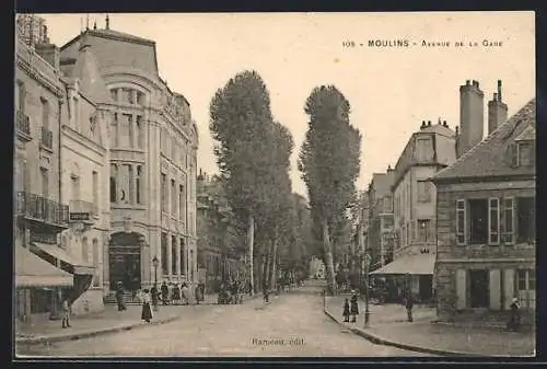 AK Moulins, Avenue de la Gare