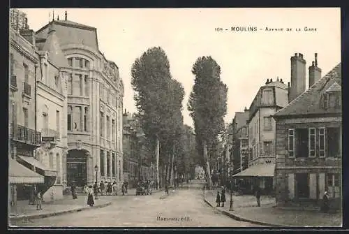 AK Moulins, Avenue de la Gare