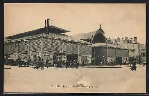 AK Moulins, Le Marché couvert