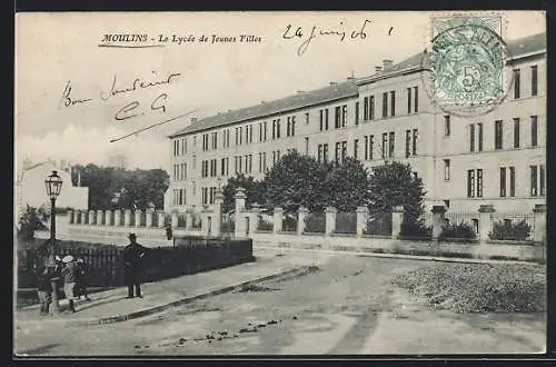 AK Moulins, Le Lycee de Jeune Filles