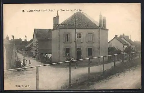 AK Varennes-sur-Allier, Chaume des Pointes