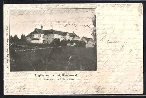 AK Hawangen b. Ottobeuren, Engelisches Institut Klosterwald
