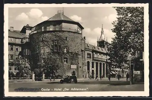 AK Goslar, Hotel Der Achtermann