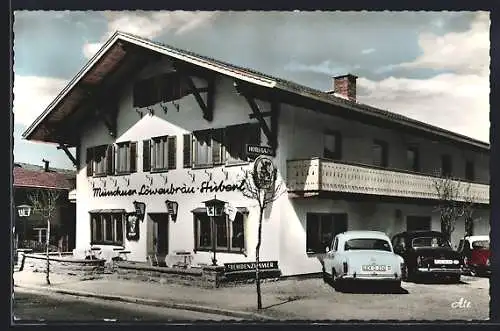 AK Nesselwang /Allgäu, Hotel-Pension Löwenbräu-Stuben H. Vietor