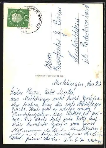 AK Merklingen / Alb, Gasthof zum Ochsen