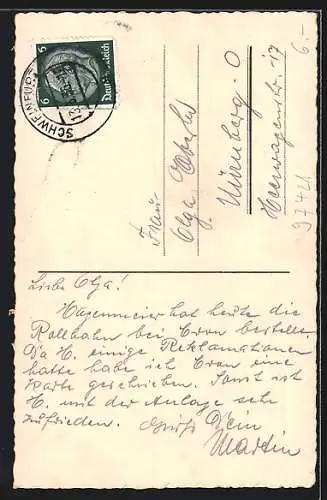 AK Schweinfurt, Partie am Rathaus