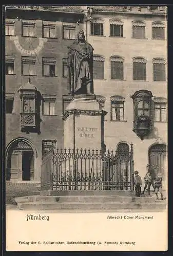 AK Nürnberg, Albrecht Dürer-Monument