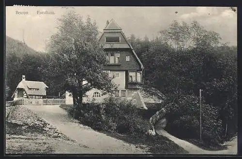 AK Beuron, Blick auf das Forsthaus