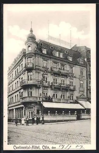 AK Köln, Das Continental-Hotel