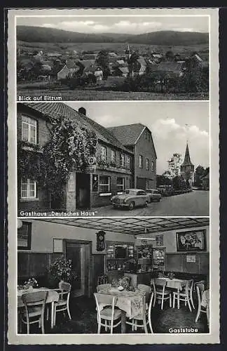 AK Eitzum / Gronau, Gasthaus Deutsches Haus