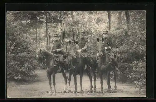 AK Bourg Léopold, Camp de Beverloo, Porte-Etendard du Régiment