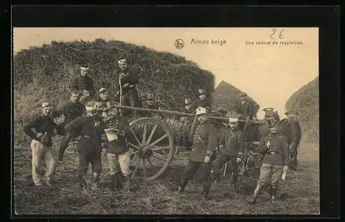 AK Armée belge, Une voiture de réquisition