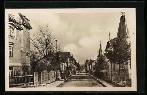 AK Gmünd, Partie in der Walterstrasse