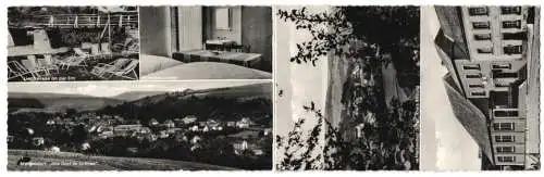 Werbebillet Mettendorf /Eifel, Gasthof und Pension Gehlen, Ortsansicht