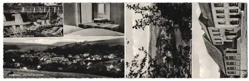 Werbebillet Mettendorf /Eifel, Gasthof und Pension Gehlen, Ortsansicht