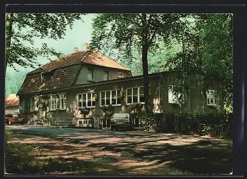 AK Elze-Mehle / Esbeck, Gasthaus Waldhaus Mehle