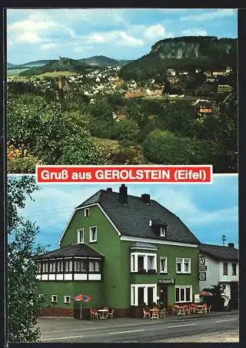 AK Gerolstein /Eifel, Gasthaus-Pension Alt Sarresdorf der Fam. Keil, Gesamtansicht