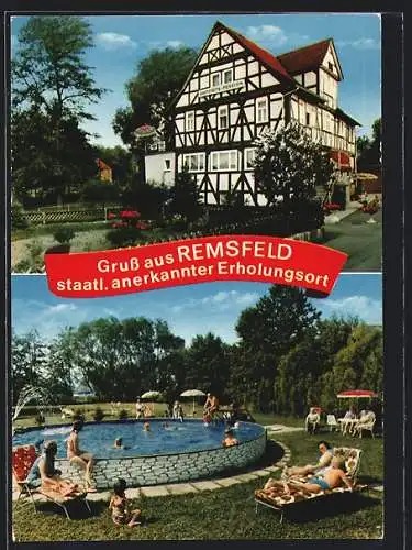 AK Knüllwald-Remsfeld, Hotel-Pension Höfer