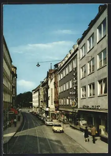 AK Kiel, Dänische Strasse, Hotel Erken