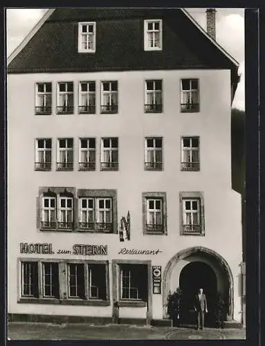 AK Bad Hersfeld, Das Hotel zum Stern v. J. Voigt