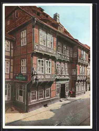 AK Hildesheim, Das Hotel Wiener Hof v. Fr. Roeder