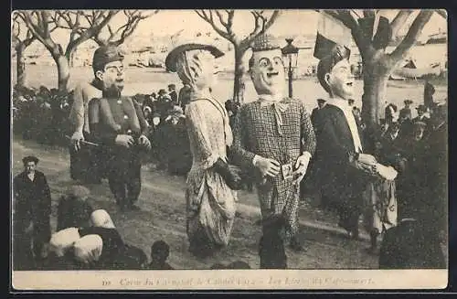 AK Cannes, Corso du Carnaval 1912