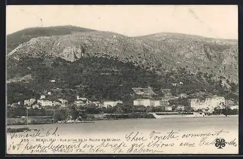 AK Beaulieu, Vue prise de la Route de St-Jean