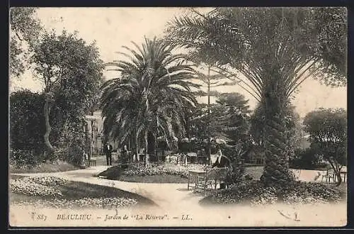 AK Beaulieu, Jardin de la réserve