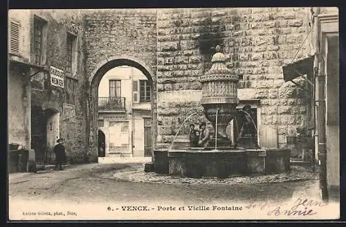 AK Vence, Porte et Vieille Fontaine