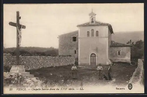 AK Vence, Chapelle Sainte-Anne du XVII siecle