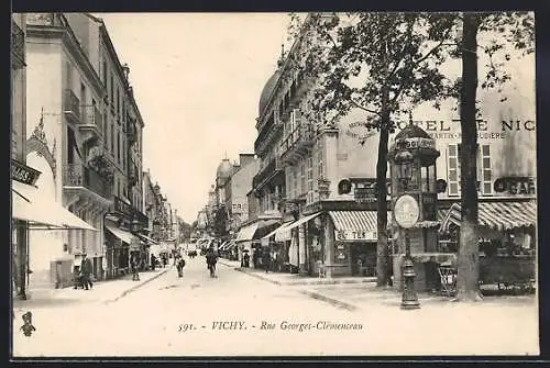 AK Vichy, Rue Georges-Clémenceau