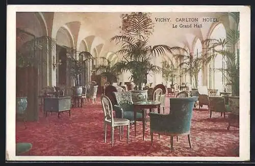 AK Vichy, Carlton Hotel, Le Grand Hall