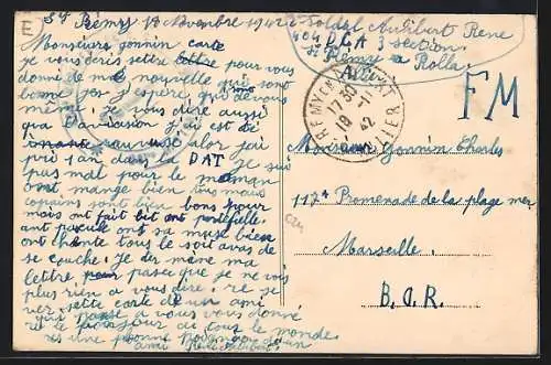 AK Vendat /Allier, Rond-Point des Quatre-Vents