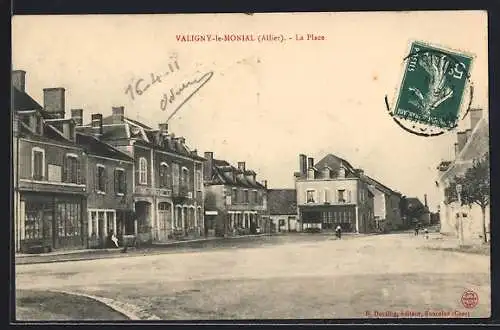 AK Valigny-le-Monial, La Place