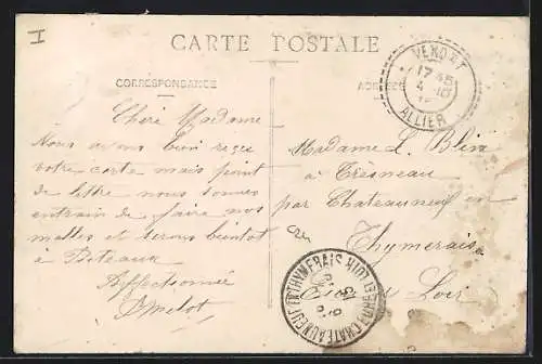 AK Vendat /Allier, Maison Berthan