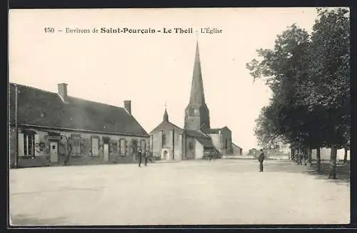 AK Le Theil /Saint-Pourcain, L`Église