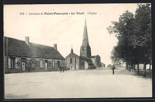 AK Le Theil /Saint-Pourcain, L`Église