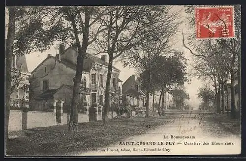 AK Saint-Gérand-le-Puy, Quartier des Etourneaux