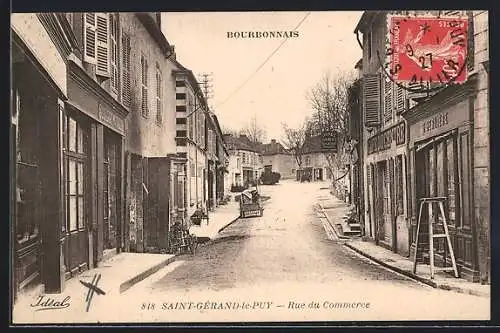 AK Saint-Gérand-le-Puy, Rue du Commerce