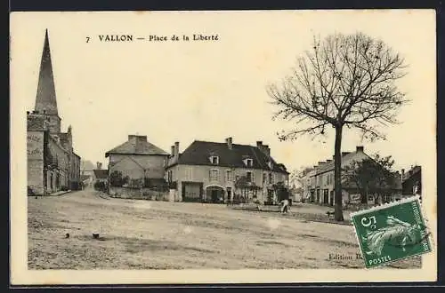 AK Vallon, Place de la Liberté