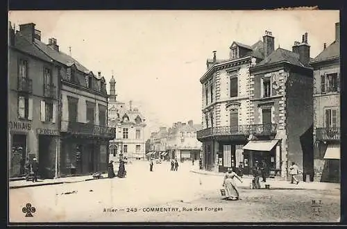 AK Commentry, Rue des Forges