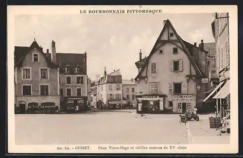 AK Cusset, Place Victor-Hugo et vieilles maisons