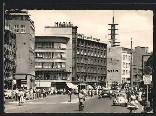 AK Hannover, Reger Verkehr auf der Karmarschstrasse