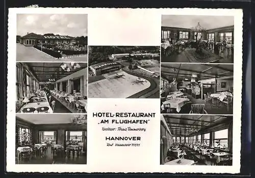 AK Langenhagen /Hannover, Hotel Restaurant am Flughafen