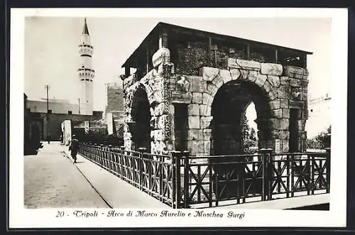 AK Tripoli, Arco di Marco Aurelio e Moschea Gurgi