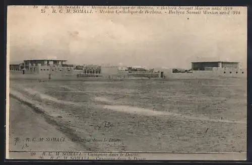 AK Somali, Caravane dans le desert